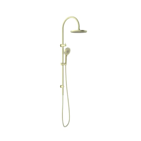 Showers Nero Opal Twin Shower Colour: Brushed Gold Place & Palette