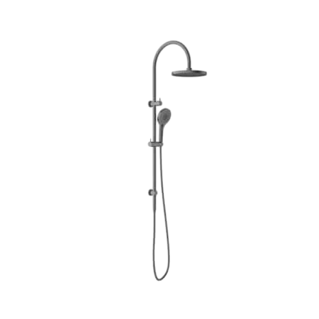 Showers Nero Opal Twin Shower Colour: Graphite Place & Palette