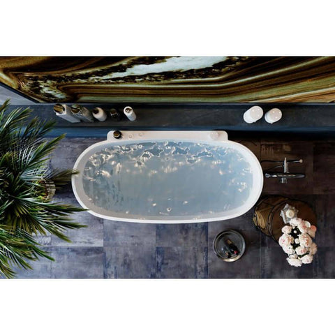 Baths BelBagno Palermo Bath Size: 1650x800x580 Place & Palette