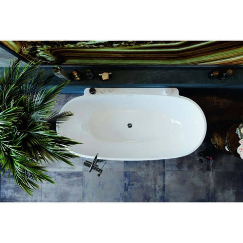 Baths BelBagno Palermo Bath Size: 1650x800x580 Place & Palette