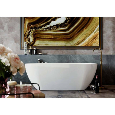 Baths BelBagno Palermo Bath Size: 1650x800x580 Place & Palette
