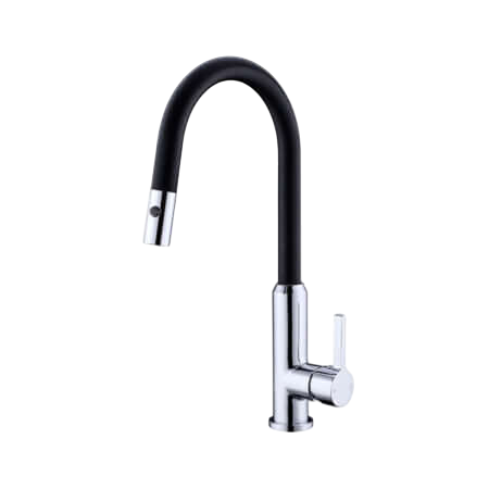 Tapware Nero Pearl Pull Out Sink Mixer With Vegie Spray Function Colour: Matte Black Place & Palette