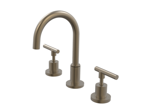 Tapware ParTaps Portsea Basin Set Swivel Colour: Antique Bronze Style: Lever Ceramic Disc Place & Palette
