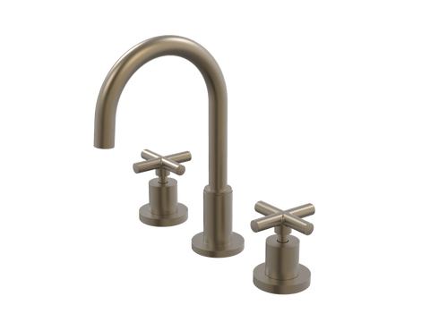 Tapware ParTaps Portsea Basin Set Swivel Colour: Antique Bronze Style: Original Place & Palette