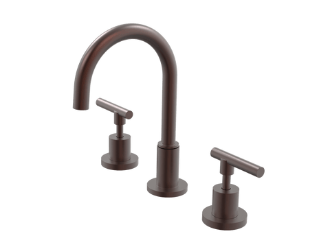 Tapware ParTaps Portsea Basin Set Swivel Colour: Antique Copper Style: Lever Ceramic Disc Place & Palette