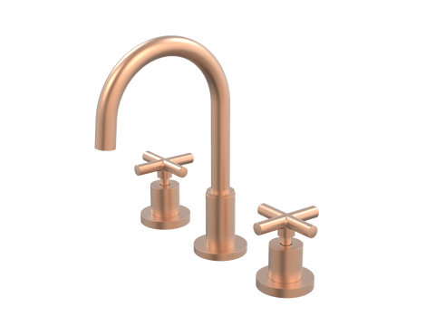 Tapware ParTaps Portsea Basin Set Swivel Colour: Brushed Copper Style: Original Place & Palette