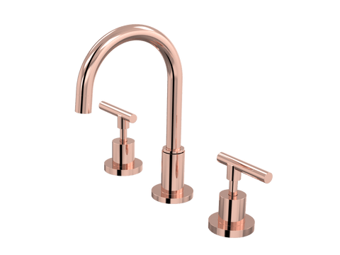 Tapware ParTaps Portsea Basin Set Swivel Colour: Copper Style: Lever Ceramic Disc Place & Palette
