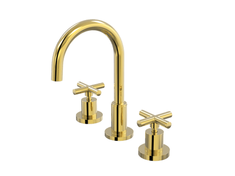 Tapware ParTaps Portsea Basin Set Swivel Colour: Gold Style: Original Place & Palette