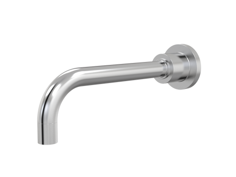 Tapware ParTaps Portsea Basin Wall Fixed Outlet Colour: Brushed Chrome Outlet: 160mm Place & Palette