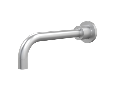 Tapware ParTaps Portsea Basin Wall Fixed Outlet Colour: Satin Pearl Outlet: 160mm Place & Palette