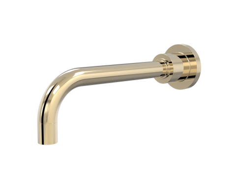 Tapware ParTaps Portsea Bath Wall Fixed Outlet Colour: Brass Gold Outlet: 160mm Place & Palette