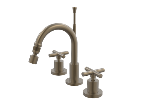 Tapware ParTaps Portsea Bidet Set Fixed Colour: Antique Bronze Style: Original Place & Palette