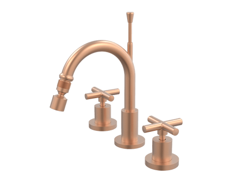 Tapware ParTaps Portsea Bidet Set Fixed Colour: Brushed Copper Style: Original Place & Palette