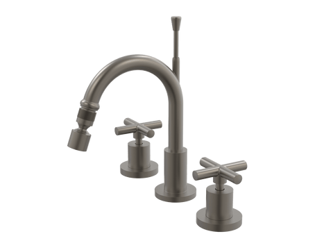 Tapware ParTaps Portsea Bidet Set Fixed Colour: Gunmetal Style: Original Place & Palette