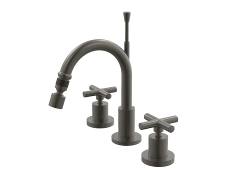 Tapware ParTaps Portsea Bidet Set Fixed Colour: Volcanic Grey Style: Original Place & Palette