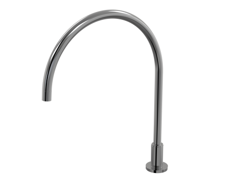 Tapware ParTaps Portsea Sink Hob Swivel Outlet Colour: Black Sapphire Style: X-Large Place & Palette