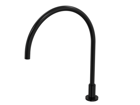 Tapware ParTaps Portsea Sink Hob Swivel Outlet Colour: Midnight Black Style: X-Large Place & Palette