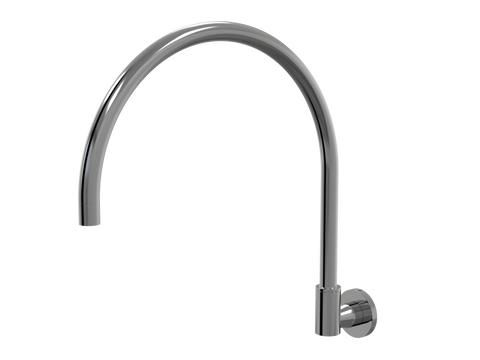 Tapware ParTaps Portsea Sink Wall Swivel Outlet Colour: Black Sapphire Style: X-Large Place & Palette