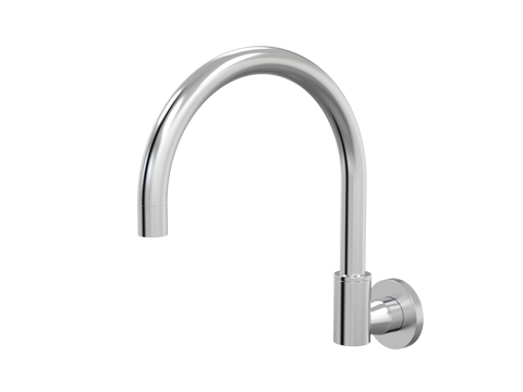 Tapware ParTaps Portsea Sink Wall Swivel Outlet Colour: Brushed Chrome Style: Original Place & Palette