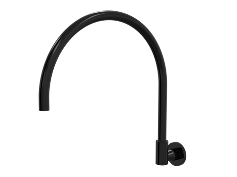 Tapware ParTaps Portsea Sink Wall Swivel Outlet Colour: Midnight Black Style: X-Large Place & Palette