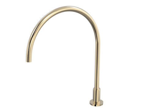 Tapware ParTaps Portsea Spa Hob Swivel Outlet Colour: Brass Gold Style: X-Large Place & Palette