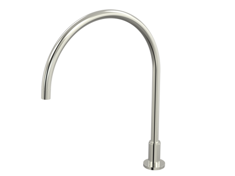 Tapware ParTaps Portsea Spa Hob Swivel Outlet Colour: Brushed Nickel Style: X-Large Place & Palette