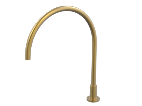 Tapware ParTaps Portsea Spa Hob Swivel Outlet Colour: Rumbled Brass Style: X-Large Place & Palette