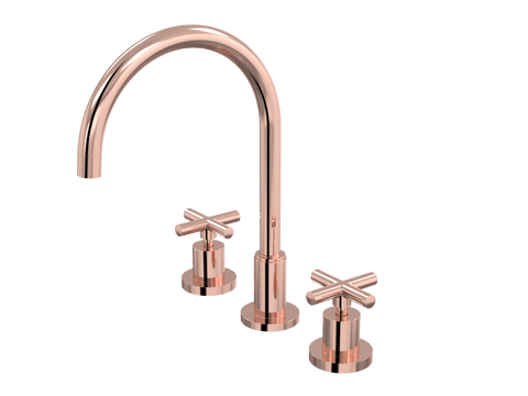 Tapware ParTaps Portsea Spa Set Hob Swivel Colour: Copper Style: Original Place & Palette