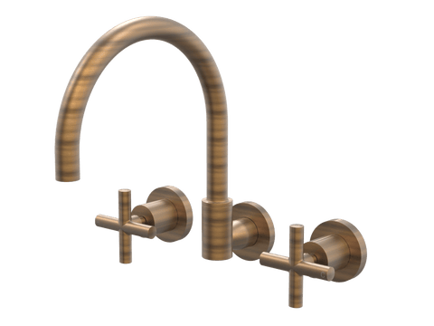 Tapware ParTaps Portsea Spa Set Wall Swivel Colour: Chrome Style: Original Place & Palette