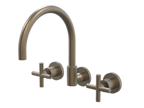 Tapware ParTaps Portsea Spa Set Wall Swivel Colour: Antique Bronze Style: Original Place & Palette