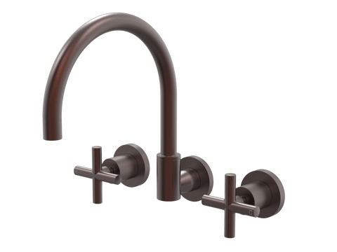 Tapware ParTaps Portsea Spa Set Wall Swivel Colour: Antique Copper Style: Original Place & Palette