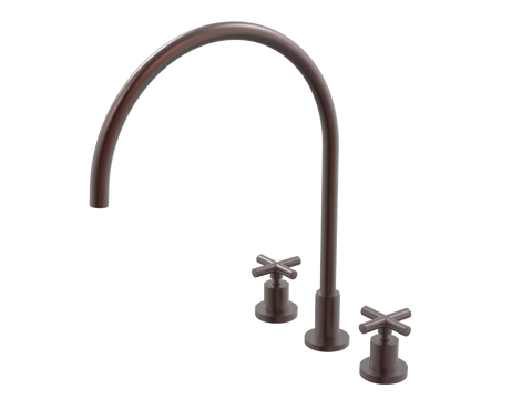 Tapware ParTaps Portsea Spa Set XL Hob Swivel Colour: Antique Copper Style: Original Place & Palette