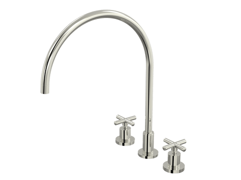 Tapware ParTaps Portsea Spa Set XL Hob Swivel Colour: Luminick Style: Original Place & Palette