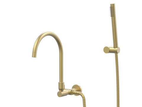 Tapware ParTaps Portsea Spa Wall Swivel Outlet Colour: Chrome Style: Original Place & Palette