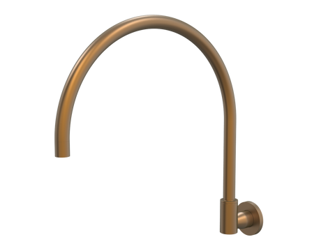 Tapware ParTaps Portsea Spa Wall Swivel Outlet Colour: Burnished Style: X-Large Place & Palette