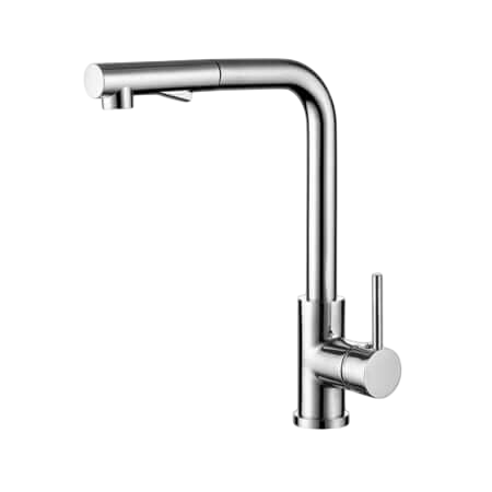 Tapware Nero Pull Out Sink Mixer With Vegie Spray Function Colour: Chrome Place & Palette