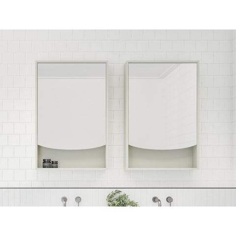 Mirrors Timberline Pure Bliss Shaving Cabinet Size: W 600mm Place & Palette