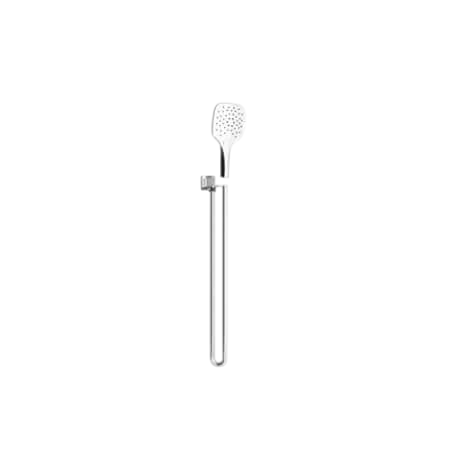 Showers Nero Rain Square 3 Function Shower On Bracket Colour: Chrome Place & Palette