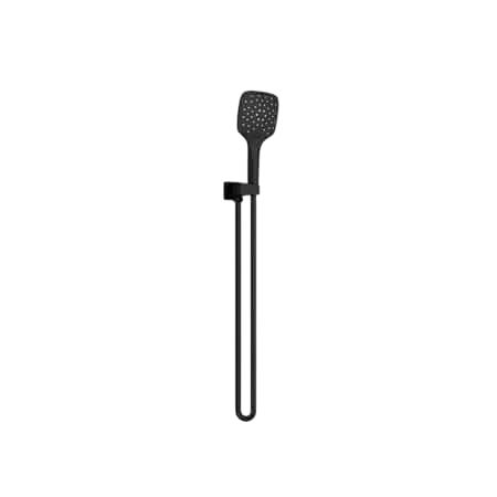 Showers Nero Rain Square 3 Function Shower On Bracket Colour: Matte Black Place & Palette