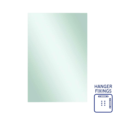 Mirrors Thermogroup Rectangle Jackson Polished Edge Mirror Size: 1200x800x14mm Material: Hangers Place & Palette