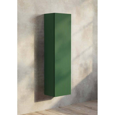 Vanities BelBagno Rimini Side Cabinet Colour: Rainforest Hinge Side: Left Place & Palette
