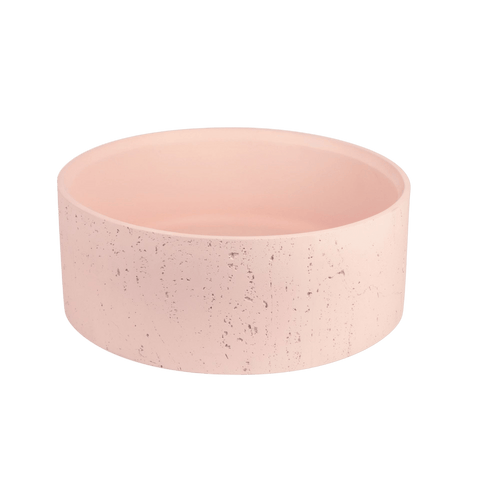 Basins The Peninsula Collection Rocco 2.0 Concrete Basin Colour: Blush Pink Place & Palette