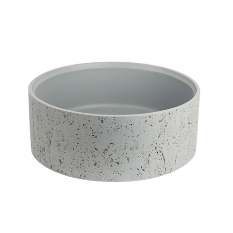 Basins The Peninsula Collection Rocco 2.0 Concrete Basin Colour: Steel Grey Place & Palette