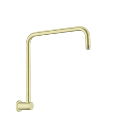 Showers Nero Round Swivel Shower Arm Colour: Brushed Gold Place & Palette