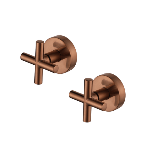 Tapware Modern National Ryker Wall Top Assemblies Colour: Pvd Champagne Place & Palette
