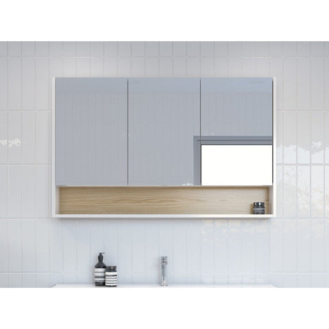 Mirrors Timberline Sanremo Shaving Cabinet Size: W 475mm / Single Door Place & Palette