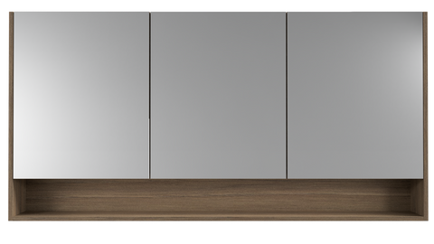 Mirrors Timberline Sanremo Shaving Cabinet Size: W 1500mm / 3 Door Place & Palette