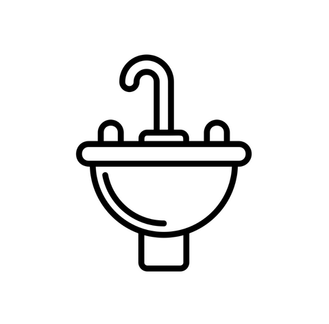 Above-Counter Basin Purchased Separately