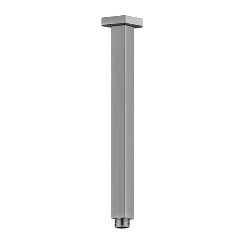 Showers Nero Square Ceiling Arm Colour: Gun Metal Length: 300mm Place & Palette