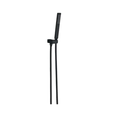 Showers Nero Square Shower On Bracket Colour: Matte Black Place & Palette